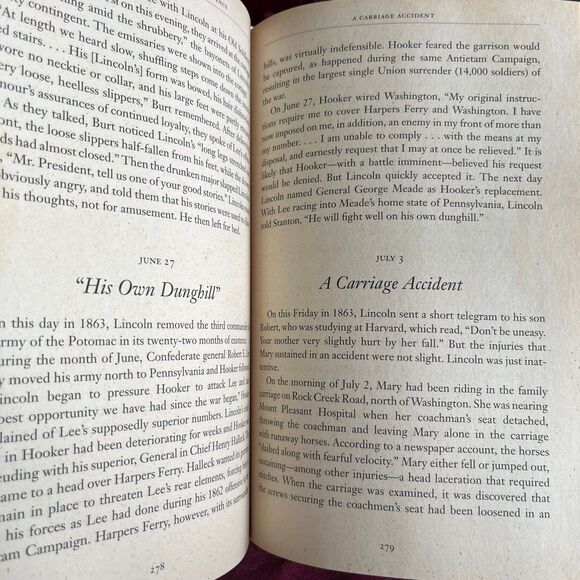 * 3 for $9 * 366 Days in Abraham Lincoln's Presidency: The Private, Political… - Picture 7 of 12